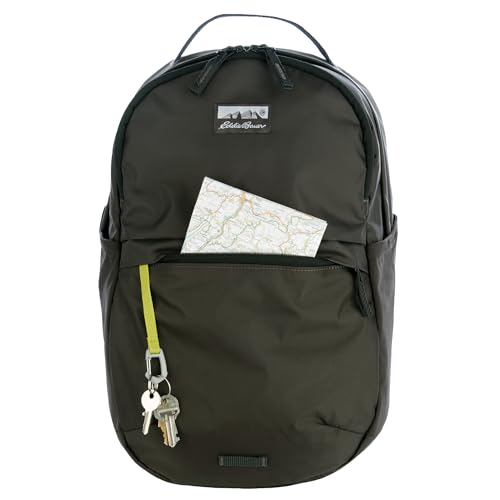 Eddie Bauer 26L Venture Backpack, Hydration and Laptop Compatible Daypack, Carbon Black