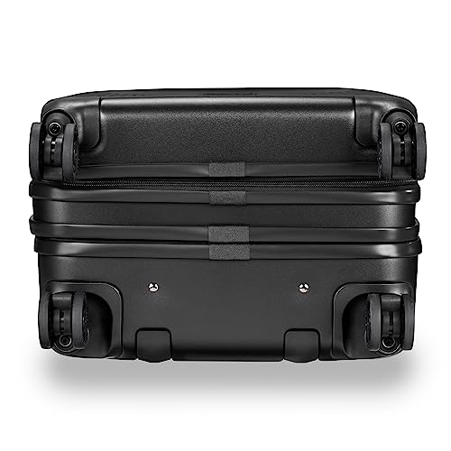 Briggs & Riley Sympatico Hardside Domestic Spinner Luggage, Matte Black, 22-Inch Carry-On