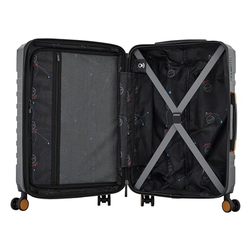 Wrangler ATG Outland Expandable Hardside Luggage, Jet Black, 3 Piece Set