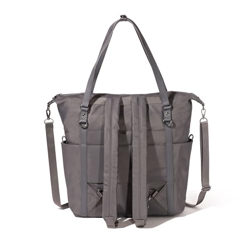 Baggallini Nolita Convertible Backpack - 11x14” Travel Backpack Shoulder Tote Crossbody Bag w/RFID Tech, Luggage Sleeve & Laptop Pocket
