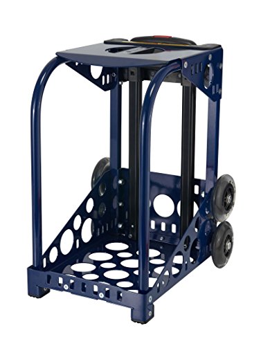 ZUCA Midnight Sport Insert Bag and Navy Blue Frame with Flashing Wheels