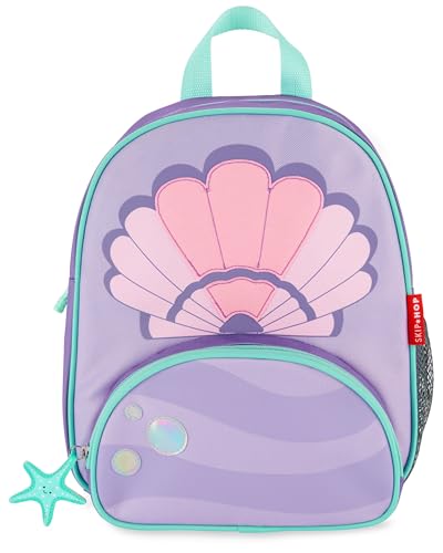 Skip Hop Little Kid's Backpack, 12 inches, 3 years+, Sparks Seashell