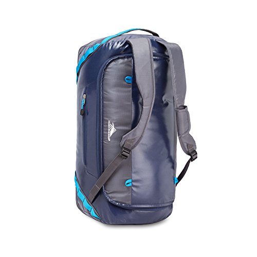 High Sierra Kennesaw Sport Duffel Bag, True Navy/Mercury/Pool, 24-Inch