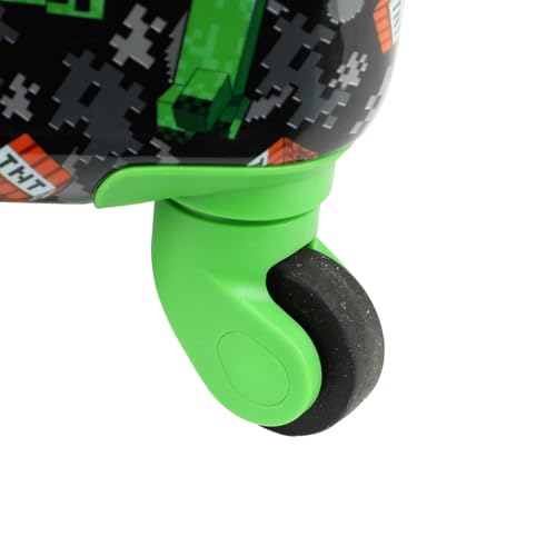 Bioworld Minecraft Creepers 2-Piece Backpack & 18" Luggage Set