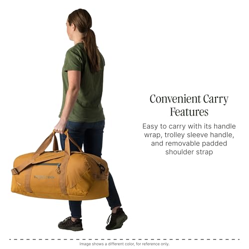 Eagle Creek No Matter What Duffel Bag - Eco Friendly Duffel for Sustainable Travel - Adjustable Shoulder Strap - Multiple Carry Options - Easy to Store - Smoke - 110L