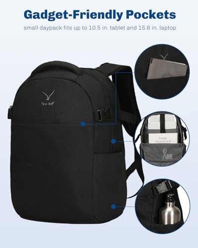 Hynes Eagle 2 in 1 Travel Backpack 22 inches Carry on Luggage 63L Rolling Backpack for Men Women with Packing Cubes 3PCS Set Black