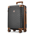 Joyway Luggage 20 Inch Carry On Luggage, Hard Shell Travel Carry On Suitcase Airline Approved,Lightweight Suitcases with Spinner Wheels(20-Inch, Black Brown)