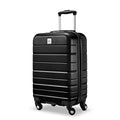 Skyway Epic 2.0 Hardside 4-Wheel Spinner, Lightweight Suitcase, Unisex, Stylish, Men and Women, Carry-on, 20-inch, Black