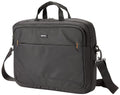 Amazon Basics Laptop Shoulder Bag with Compartments, 17.3-inch, Black, Large Capacity, Fits Dell, HP, ASUS, Lenovo, MacBook Pro and more