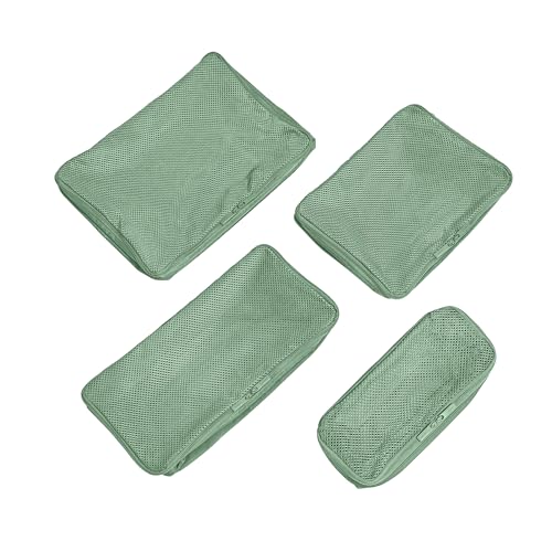 Away Insider Packing Cubes Set of 4 – Lightweight Travel Organizers for Luggage, Suitcases & Carry-On Bags, Sea Green