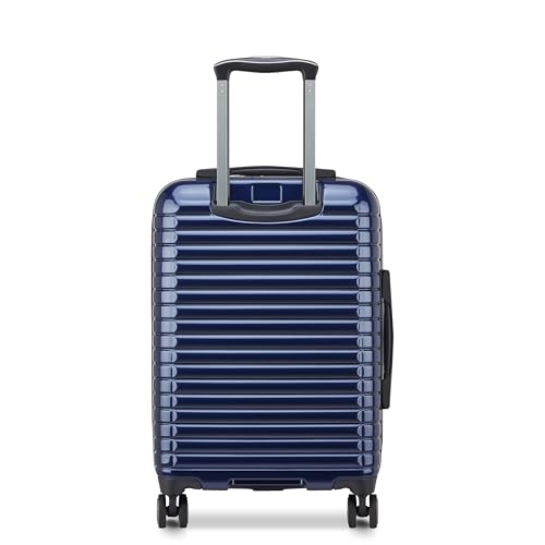 DELSEY PARIS Cruise 3.0 Hardside Expandable Luggage with Spinner Wheels, Deep Sea Navy, Carry on 20 Inch