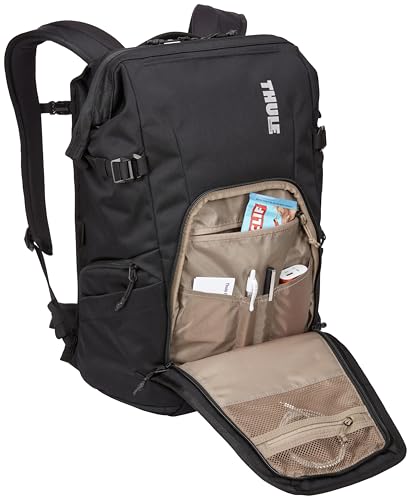 Thule Covert Camera Backpack 24L, Modular Internal Organization, Fits 14" Laptop & 11" Tablet, Includes Padded Shoulder Bag