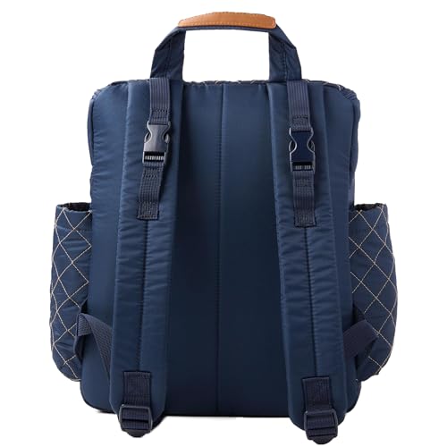 Skip Hop Diaper Bag Backpack: Forma, Multi-Function Baby Travel Bag with Changing Pad & Stroller Attachment, Navy