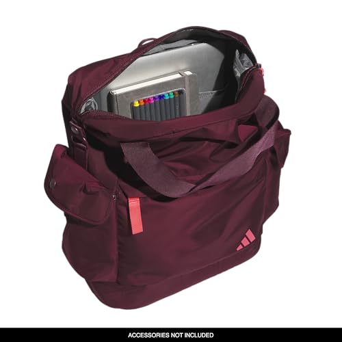 adidas Saturday Tote Backpack – Versatile Bag with Hand & Shoulder Straps, 23L