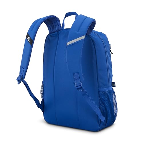 High Sierra Everclass Backpack - Travel or Work Laptop Bookbag with 360° Reflectivity, Dual Water Bottle Pockets & Fits Laptops Up To 15.6”, One Size, Cosmic Blue