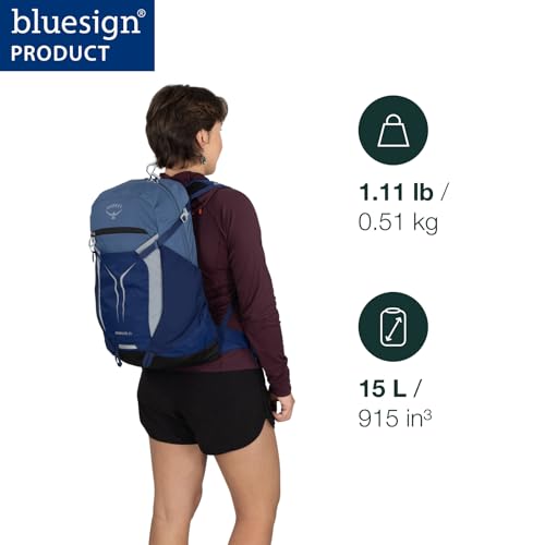 Osprey Sportlite 20L Lightweight Hiking Backpack for Men and Women - Everyday Hiking Bag - Travel Daypack, Tungsten Yellow