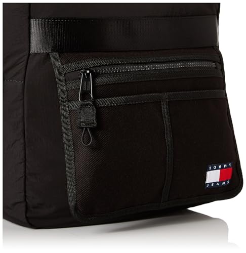 TOMMY HILFIGER U BACKPACK Black AM0AM11147BDS tommy jeans mission backpack Black ND choice=P, Black, Black, Jogger