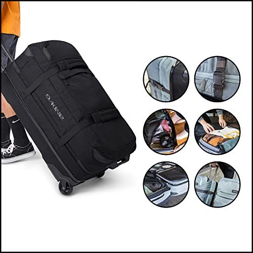 Dakine Split Roller Travel Bag, Black, 110 Liter