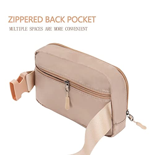Belt bag Fanny pack crossbody bags for women Everywhere belt bag (Khaki)