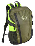 Harley-Davidson Street Cruiser Water-Repellent Backpack - Green/Lime