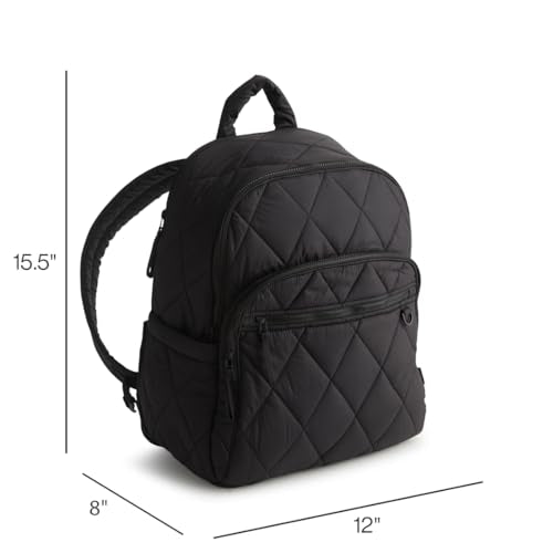 Vera Bradley Women's Featherweight Bancroft Backpack, Moonless Night, One Size