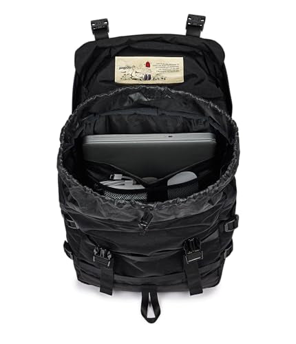 JanSport Skip Pack Backpack – 28L Capacity, Fits 13.5" Laptop, Large Main Compartment, Side Water Bottle Pocket – Ideal for Work & Travel, Black
