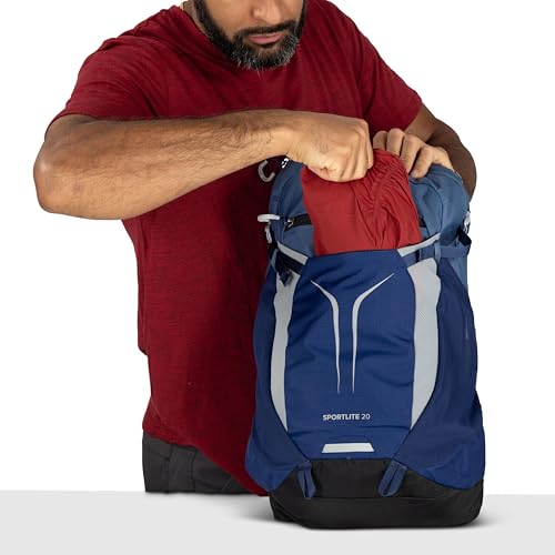 Osprey Sportlite 20L Lightweight Hiking Backpack for Men and Women - Everyday Hiking Bag - Travel Daypack, Tungsten Yellow