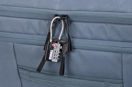 Thule Aion 70cm Wheeled Duffel - Wet/Dirty storage pocket - Smooth rolling wheels - Interior compression straps - Lockable exterior zippers - 100% recycled PFC-free waxed canvas fabric