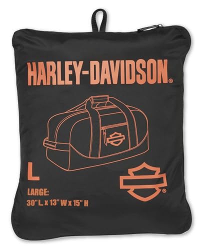 Harley-Davidson Rugged High-Density Nylon Bar & Shield Dura-Duffel 30" - Black