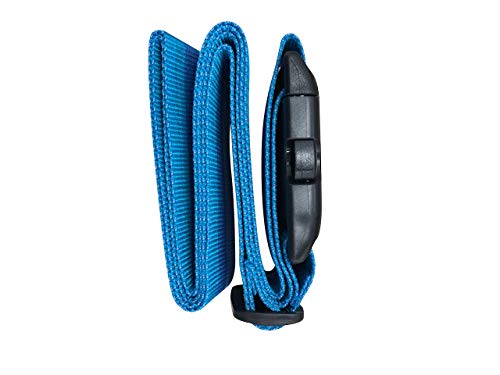 Steve Madden Luggage PP Luggage Tie Strap (Blue)