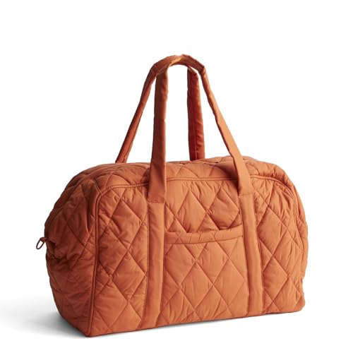 Vera Bradley Women's Featherweight Large Miramar Weekender, Potter's Clay, One Size