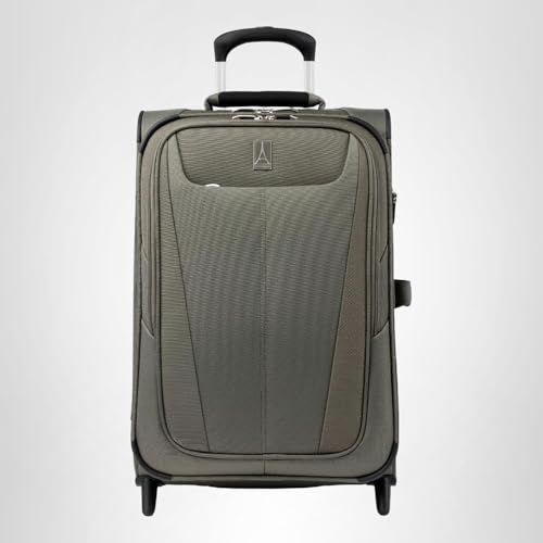 Travelpro Maxlite 5 Softside Expandable Upright 2 Wheel Carry-on Luggage, Lightweight, 21-Inch - Slate Green
