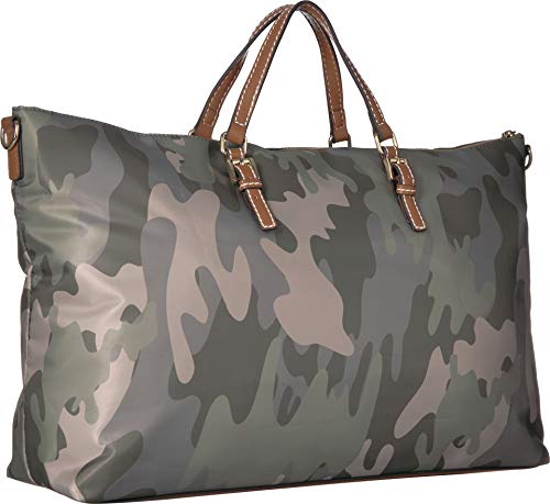 Tommy Hilfiger womens Julia Bag Weekender, Green, One Size US