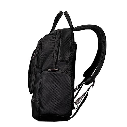 Ricardo Beverly Hills Rodeo Drive 2.0 Softside Backpacks, Lightweight, Unisex, Stylish, Black, 16-Inch Laptop Backpack