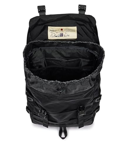 JanSport Skip Pack Backpack – 28L Capacity, Fits 13.5" Laptop, Large Main Compartment, Side Water Bottle Pocket – Ideal for Work & Travel, Black