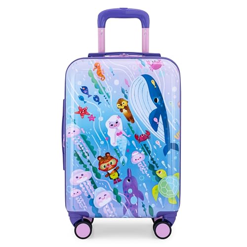 Traveler's Choice Kids JoJo the Bear's Travel Adventure, Under the Sea, 20-Inch Carry-On