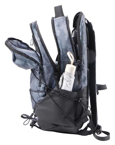 Harley-Davidson Racing Lightweight Water-Resistant Backpack - Charcoal Camo