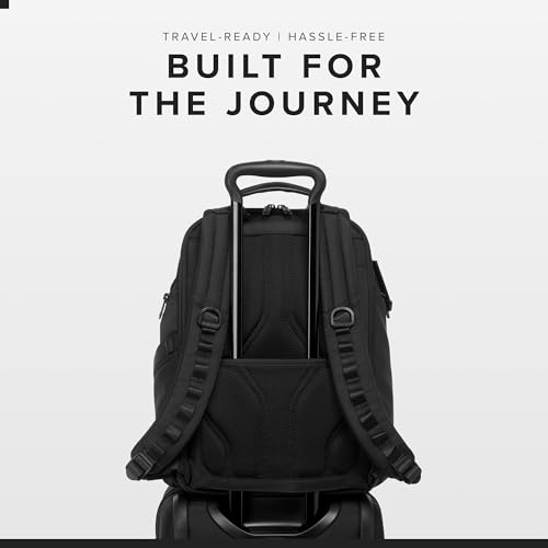 TUMI - Alpha Bravo Search Backpack - Laptop Backpack for Men & Women - Backpack for Work & Travel - 17.0" X 14.0" X 8.3" - Black