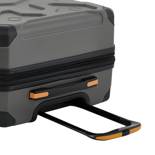 Wrangler ATG Outland Expandable Hardside Luggage, Gull Gray, 3 Piece Set