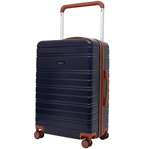 Travelers Club 2PC or 20" Navigate Luggage Set, Navy Blue, 20" Carry-On