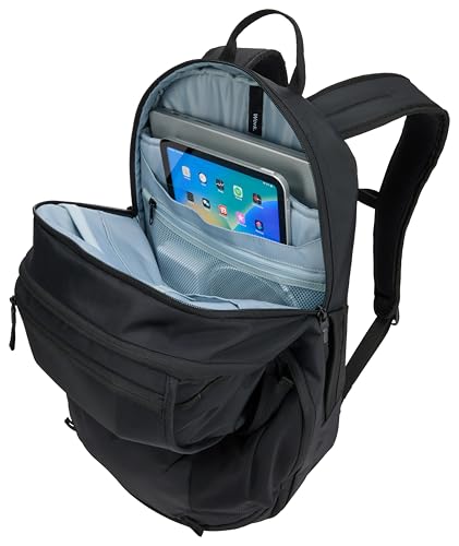 Thule EnRoute Backpack 30L, Elevated 17" Laptop Pocket, 11" Tablet Sleeve, Separate Accessories Compartment, TPU Zippered Pocket for Wet/Dirty Items