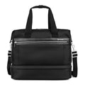 Travelpro Platinum Elite Carry on Soft Travel Drop-Bottom Weekender Bag, Overnight, Men and Women, Black, 18.5 Inch