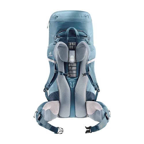 Deuter Unisex Aircontact Lite 50 + 10 L, Lightweight Backpacking & Hiking Backpack for Men & Women, 50 + 10 Liters - Atlantic-Ink