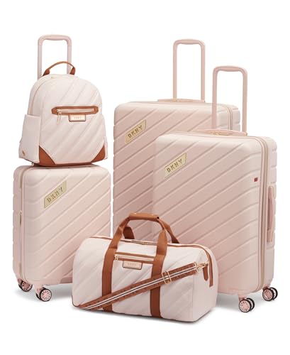 DKNY Unisex Luggage travel,Rosewater,27"