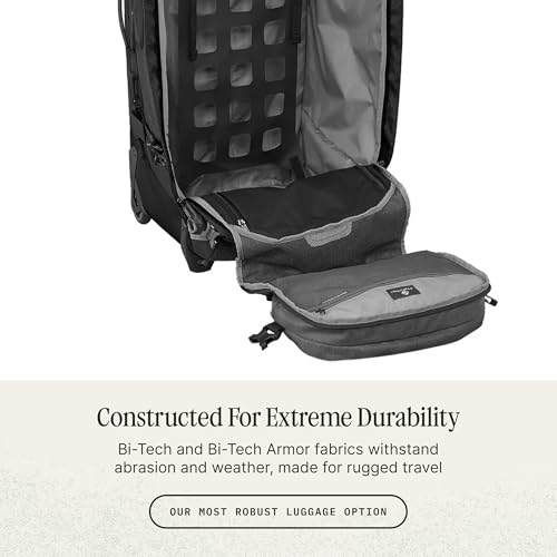 Eagle Creek Expanse ORV 2-Wheel 36" Trunk Wheeled Duffel Bag for Travel & Adventure Durable, Weather-Resistant Fabric Heavy-Duty Handles Wet & Dry Compartment Black