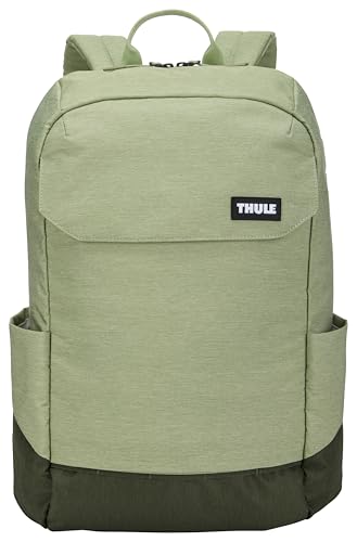 Thule Lithos 20L Backpack, Padded Pocket fits 16" Laptop, Front Pocket Organizer, Large Storage Compartment, Side Bottle Pocket