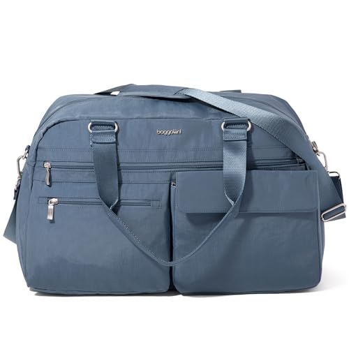 Baggallini Modern Everywhere Travel Duffel - Lightweight 19x12 Inch Overnight Travel Weekender Bag