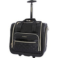 BEBE Leena - Wheeled Under The Seat Carry On Bag Carry-On Luggage, Black
