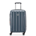 DELSEY PARIS Helium Aero Hardside Expandable Luggage with Spinner Wheels, Orion Blue, Carry-On Plus 21 Inch