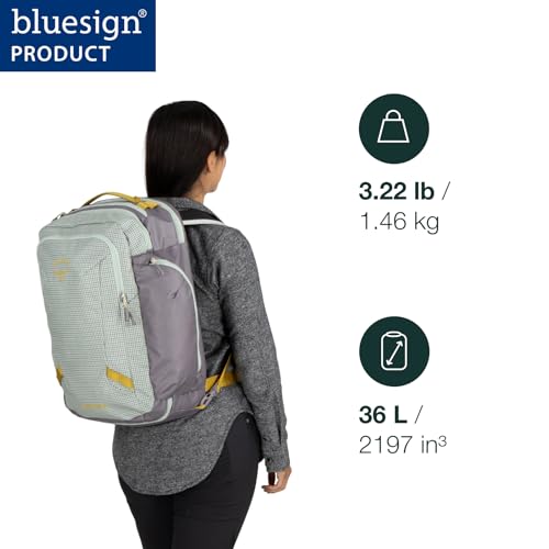 Osprey Transporter 36L Travel Pack, Blue Flame/Nocturnal Blue
